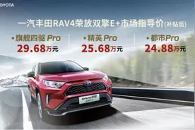 多花7万买插混版RAV4荣放 到底值不值？图片