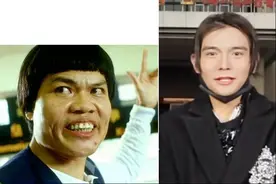 最丑港星八两金罕露面，曾因破产遭妻子抛弃，26岁儿子异常帅气图片