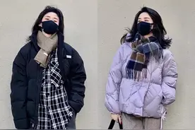 女人会穿很重要！冬季休闲风穿搭示范，简约舒适又不失时尚感图片
