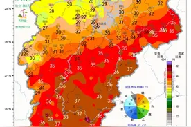 江西：国庆假期，晴热高温图片