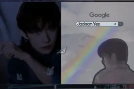 易烊千玺拼贴画壁纸图片