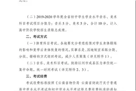 重磅！2020云南体育中考细则来了图片