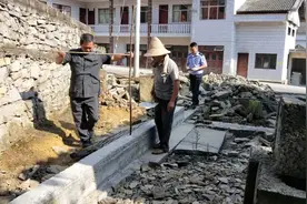 你不能在这里建房，再建我就“无路可走”了！图片