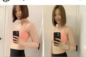 李亚男晒照坦言减肥成功，二胎生女后腰身依旧纤细，网友直呼羡慕图片