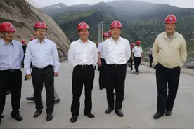 西藏自治区党委副书记、区政府主席齐扎拉调研三峡集团大型水电工程图片