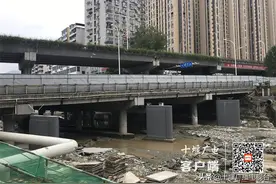 最新进展！百二河生态修复工程最后三座桥梁施工快速推进图片
