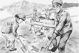 让薰衣草在四师扎根——兵团发展历史连环画之一五二图片
