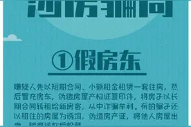 【转发】网警提示：警惕六类涉房骗局图片