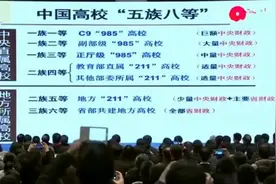 浙大郑强教授的“五族八等”中国高校排行榜图片