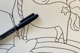 超级可爱的阳光彩虹，快@少儿美术木子老师图片