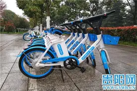 共享助力车现身贵阳街头 市民绿色出行有新选择图片