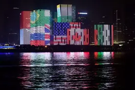 杭州灯光秀图片