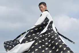 “下半身汉服”风靡时尚界，陆仙人真厉害，中国风穿搭惊艳外国人图片