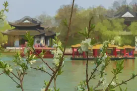 春风万里扬州路之一：瘦西湖图片