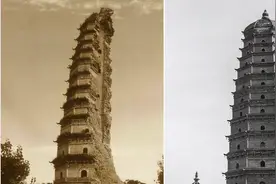 琉璃宝塔倒塌，神秘地宫出土稀世珍宝，释迦牟尼佛真骨现世图片
