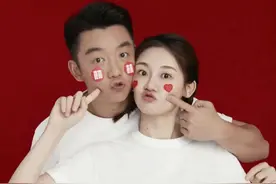苗苗郑恺合体录跑男现场照曝光，女方肤白貌美，郑恺全程追妻被虐图片