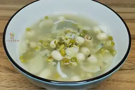 煮绿豆汤，最忌浸泡和直接煮，牢记2招，15分钟酥烂起沙不发红图片