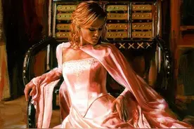 澳洲女性人体油画作品，画中女性人体真是优美动人，婀娜多姿图片