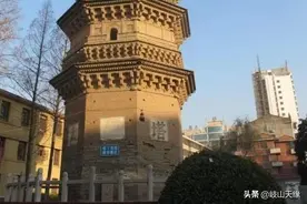 陕西一小学里有座古塔，为何被认为是宋塔的典范？图片