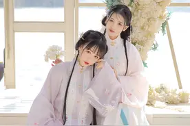 「芳菲意」梨花渡原创汉服女立领对襟长衫绣花中国风图片
