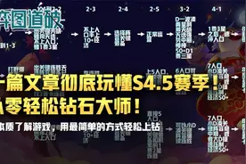 一篇文章彻底玩懂云顶之弈S4.5赛季！从零轻松钻石大师图片