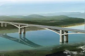 重庆礼嘉嘉陵江特大桥预计明年年底通车建成后两江新区三小时直达成都图片