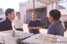 靳国全调研指导牛杜镇王寮村产业发展和脱贫攻坚工作图片