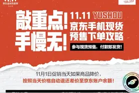 双11还预约？京东有现货！京东手机现货预售攻略出炉图片