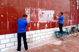 切实加强整治 全力攻坚冲刺 | 武清区南蔡村镇这样推动创建全国文明城区工作图片