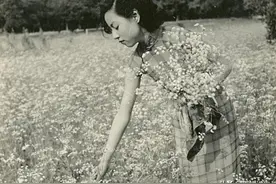 战火纷飞时，人在丛中笑！1939年日寇镜头中的天坛“花姑娘”图片