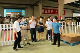 莆田市残联组织县（区）残联到荔城区观摩残疾人辅助性就业机构建设图片