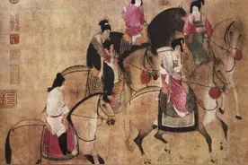 唐朝的骑马文化，上至宫廷贵族，下至平民百姓，出行方式首选骑马图片
