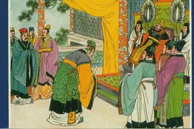 连环画楚汉相争之一《兵伐咸阳》，绘画陈丹旭图片