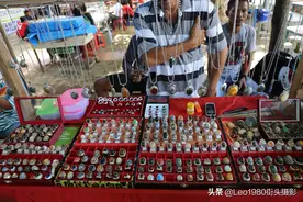 五年前的今天，体验记录印尼玛瑙交易市场，看与国内玛瑙的区别图片
