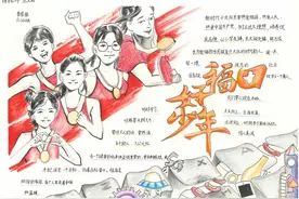 文明实践生力军！“我眼中福田好少年”手抄报作品评选结果出炉图片