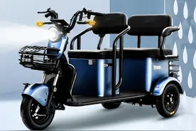 新款电动三轮车来了，实用性好，主打小城市和农村市场图片