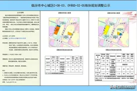临汾市中心城区3地块规划调整图片