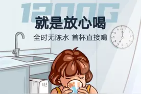 小米净水器 1200G 预热：出水快、节约水、寿命长、全时段无陈水图片
