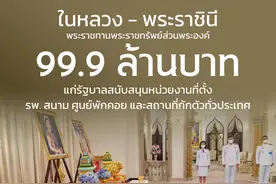 泰国国王王后捐款9990万铢助力抗疫图片