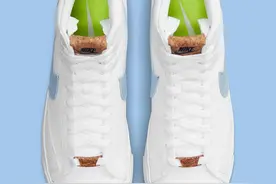 Nike Blazer Mid植物花卉刺绣来咯图片
