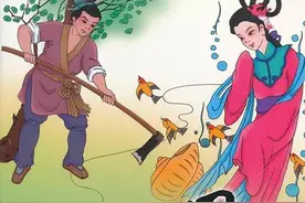 民间故事《田螺姑娘》图片