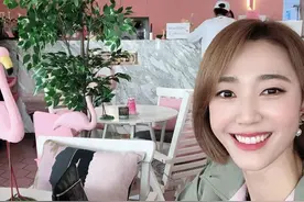 韩国女排韩松伊美照，深受中国球迷喜爱，是中国女排的福星图片