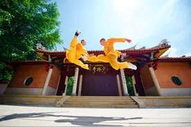 ＂翻·跃＂南少林寺图片