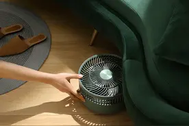 吹空调难受？戴森同款电机，静音伸缩风扇，呵护你的春夏秋！图片