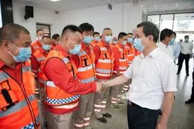 北京市副市长卢彦到海淀市政集团调研图片
