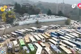 私设停车场，双向路改单行！在济南想看个红叶真不容易视频封面
