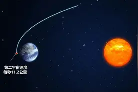 是要切入绕月轨道，还是要飞往金星？嫦娥5号轨道器在飞近月球图片