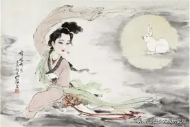 中国神仙变迁史之：嫦娥，曾经身份高不可攀，最后变成偷药女图片