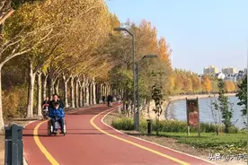 滨洲湖彩道你还没去？已成大庆有名打卡地！但这几件事得注意图片