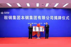 正式成立！鞍钢集团本钢集团有限公司揭牌图片